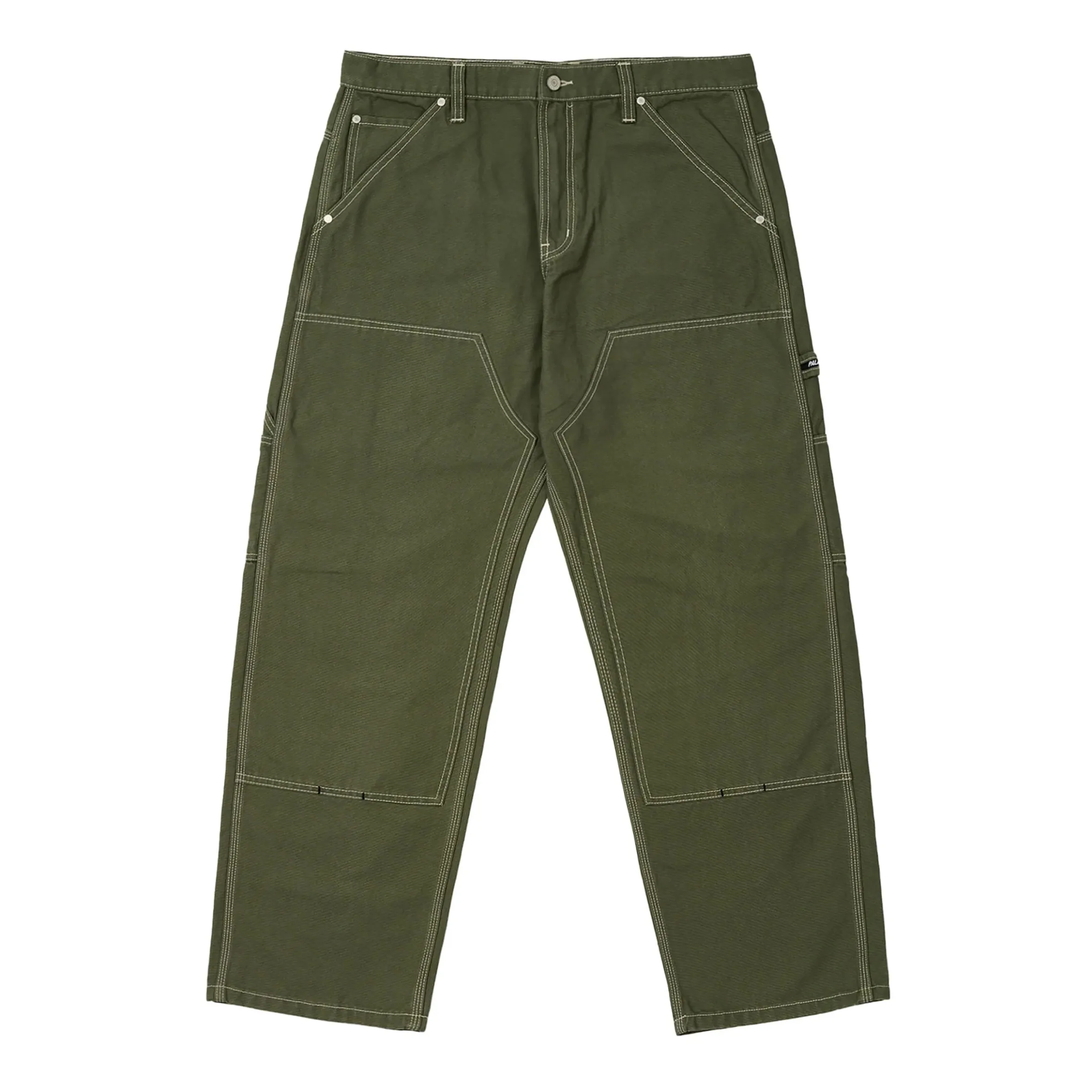 10 OZ DOUBLE KNEE PANT THE DEEP GREEN
