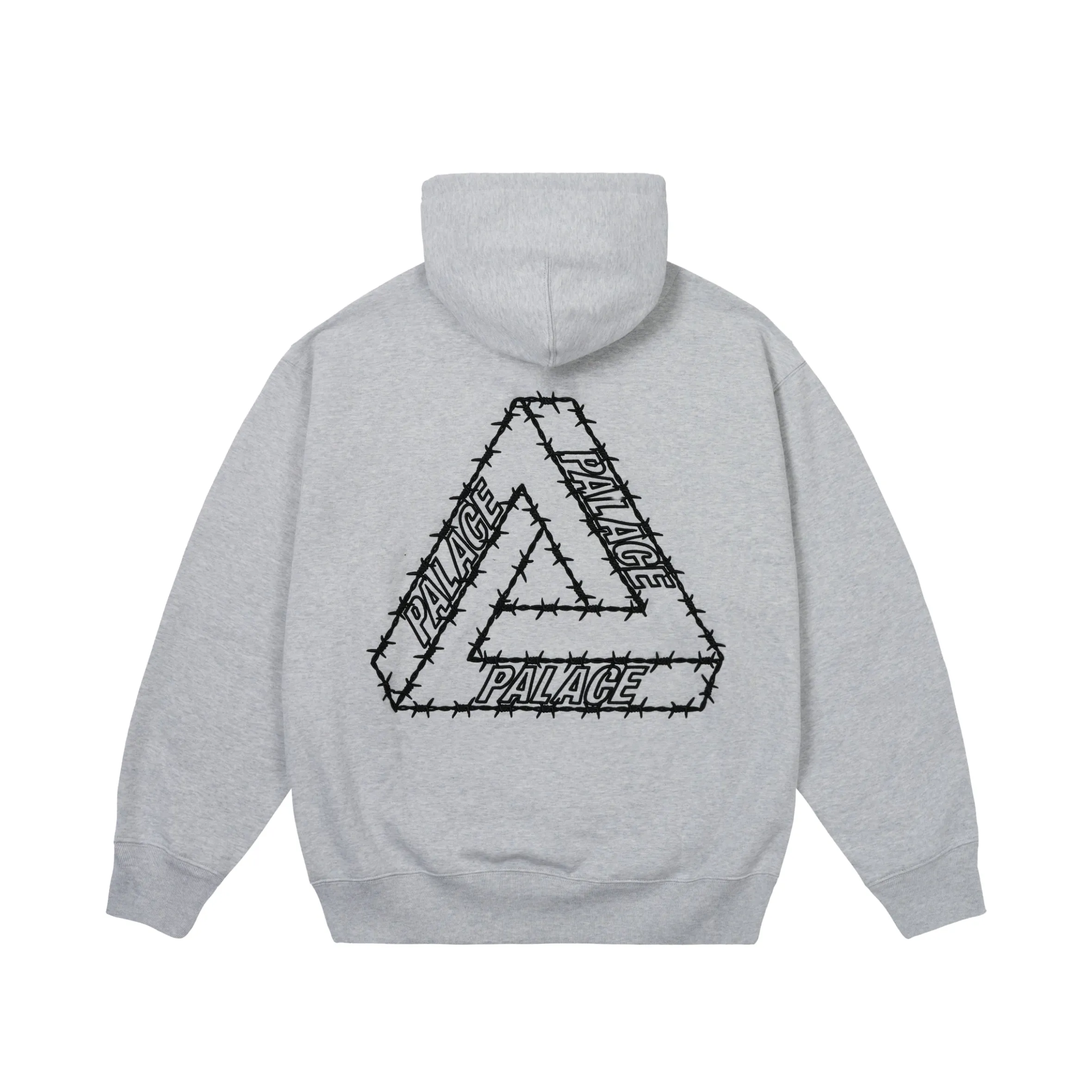 BARBED TRI-FERG HOOD GREY MARL