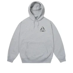 BARBED TRI-FERG HOOD GREY MARL