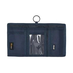 CORDURA DUCK CANVAS TRI-FOLD WALLET BLUE / NAVY