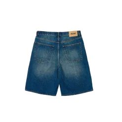 DENIM SHORT INDIGO SAND WASH
