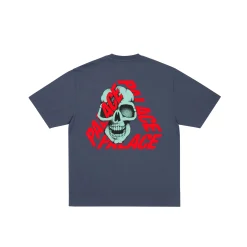 P3 SKULL T-SHIRT NAVY
