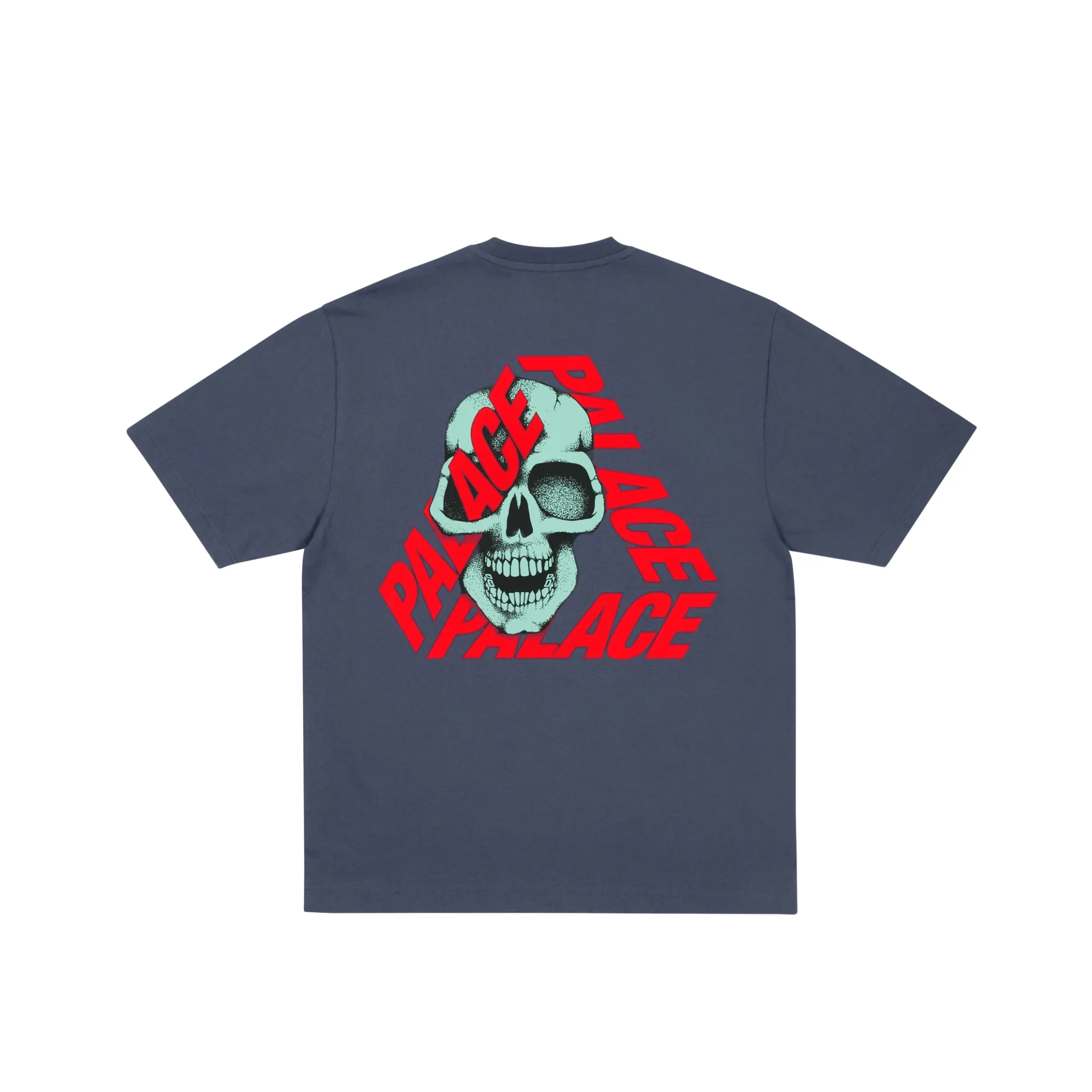 P3 SKULL T-SHIRT NAVY