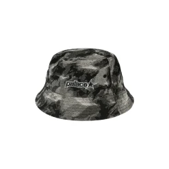 P STAR BUCKET HAT BLACK DENIM