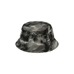 P STAR BUCKET HAT BLACK DENIM