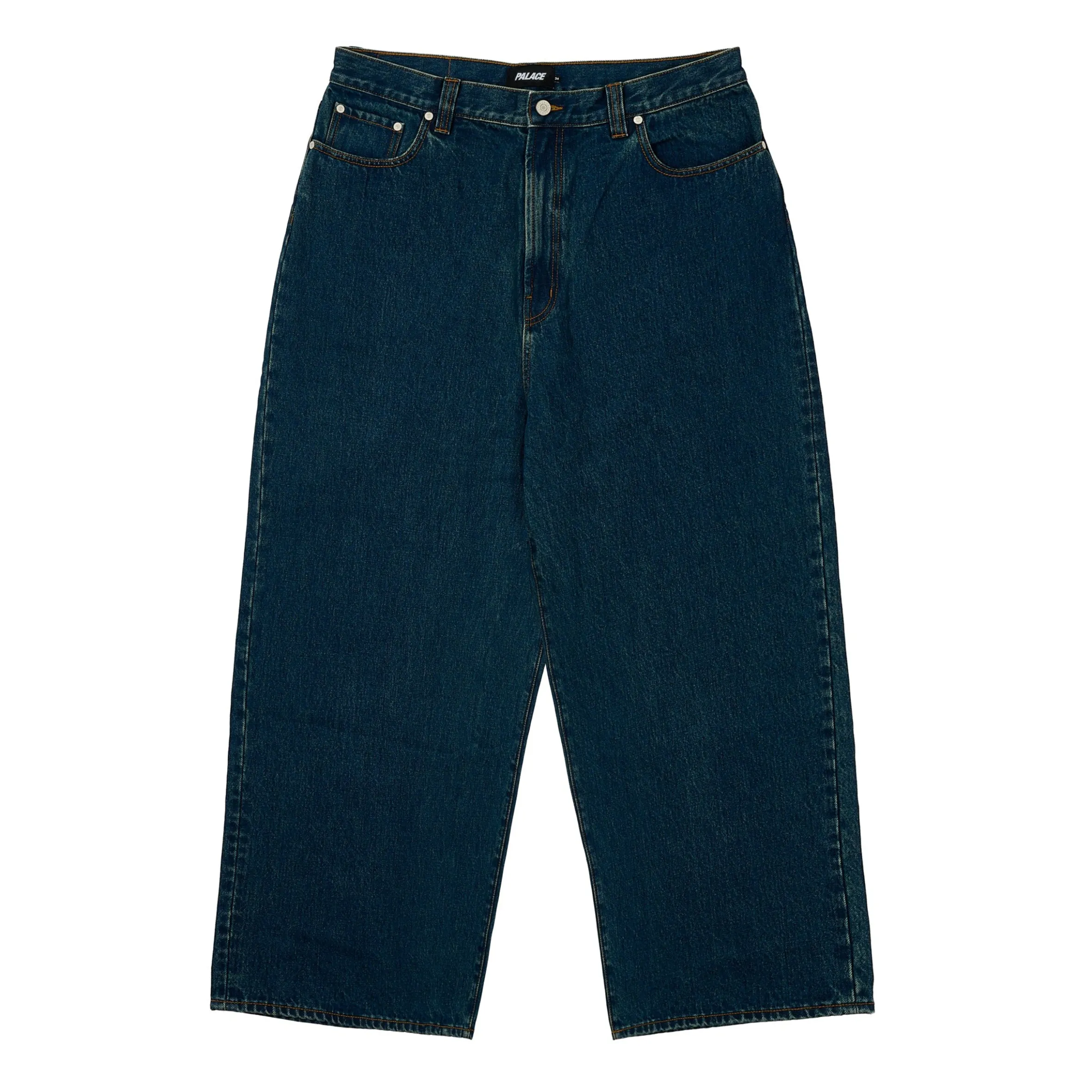 P100 SUPER BAGGY JEAN INDIGO WASH