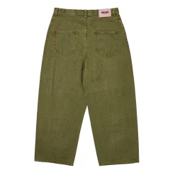 P100 SUPER BAGGY JEAN THE DEEP GREEN