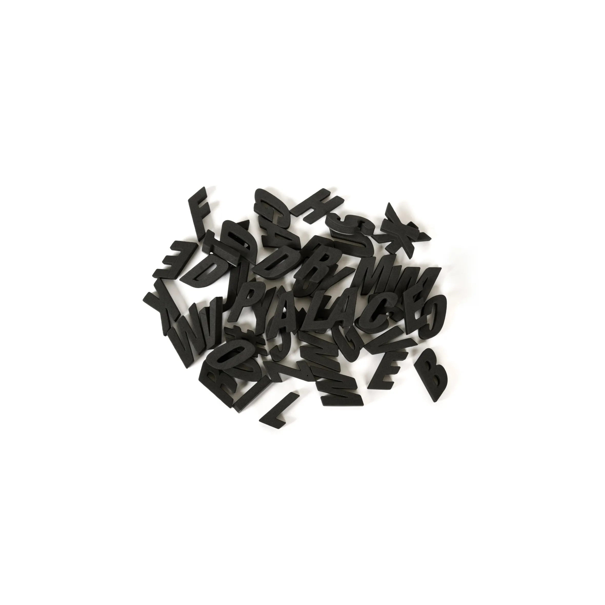 PALACE ALPHABET FRIDGE MAGNETS BLACK