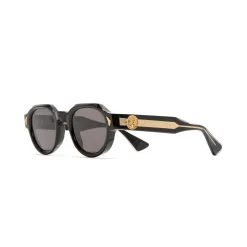 PALACE CUTLER AND GROSS VICTORY ROUND SUNGLASSES BLACK