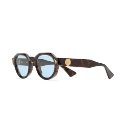 PALACE CUTLER AND GROSS VICTORY ROUND SUNGLASSES HAVANA