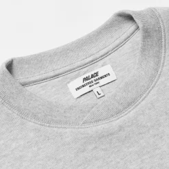 PALACE ENGINEERED GARMENTS CREW GREY MARL