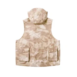 PALACE ENGINEERED GARMENTS HOODED VEST RIPSTOP PRINTED