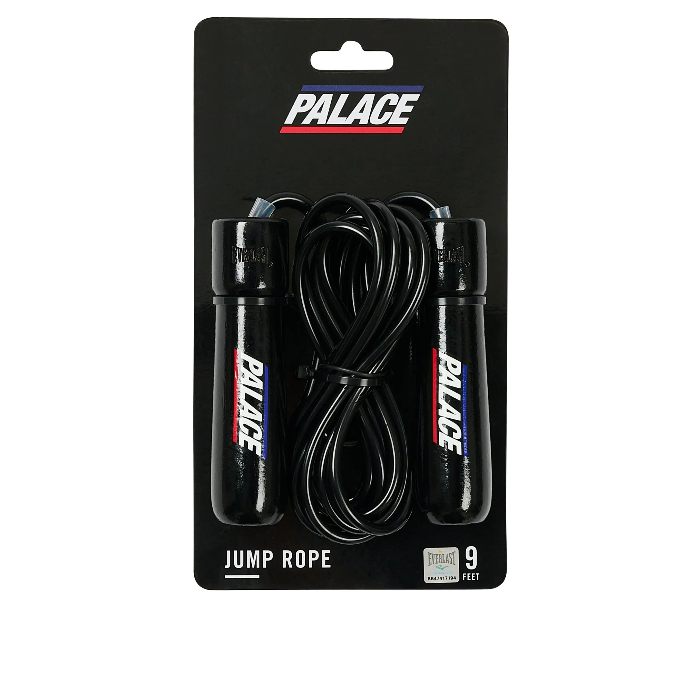 PALACE EVERLAST SKIPPING ROPE BLACK