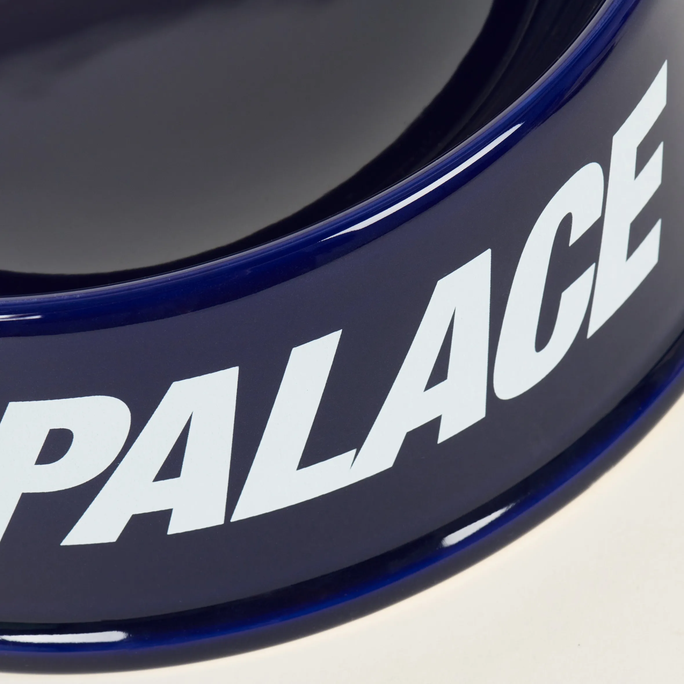 PALACE FONT CERAMIC DOG BOWL BLUE