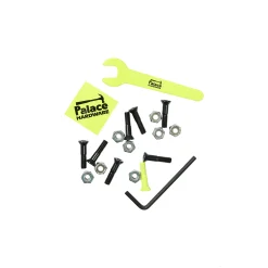PALACE HARDWARE ALLEN BOLTS SAFETY YELLOW / BLACK