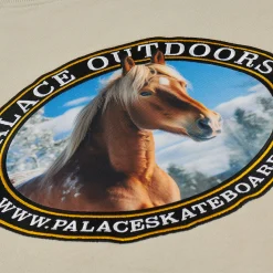 PALACE OUTDOORS CREW STONEY GREY