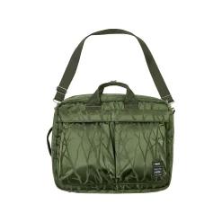 PALACE PORTER 3 WAY BRIEFCASE OLIVE / JACQUARD