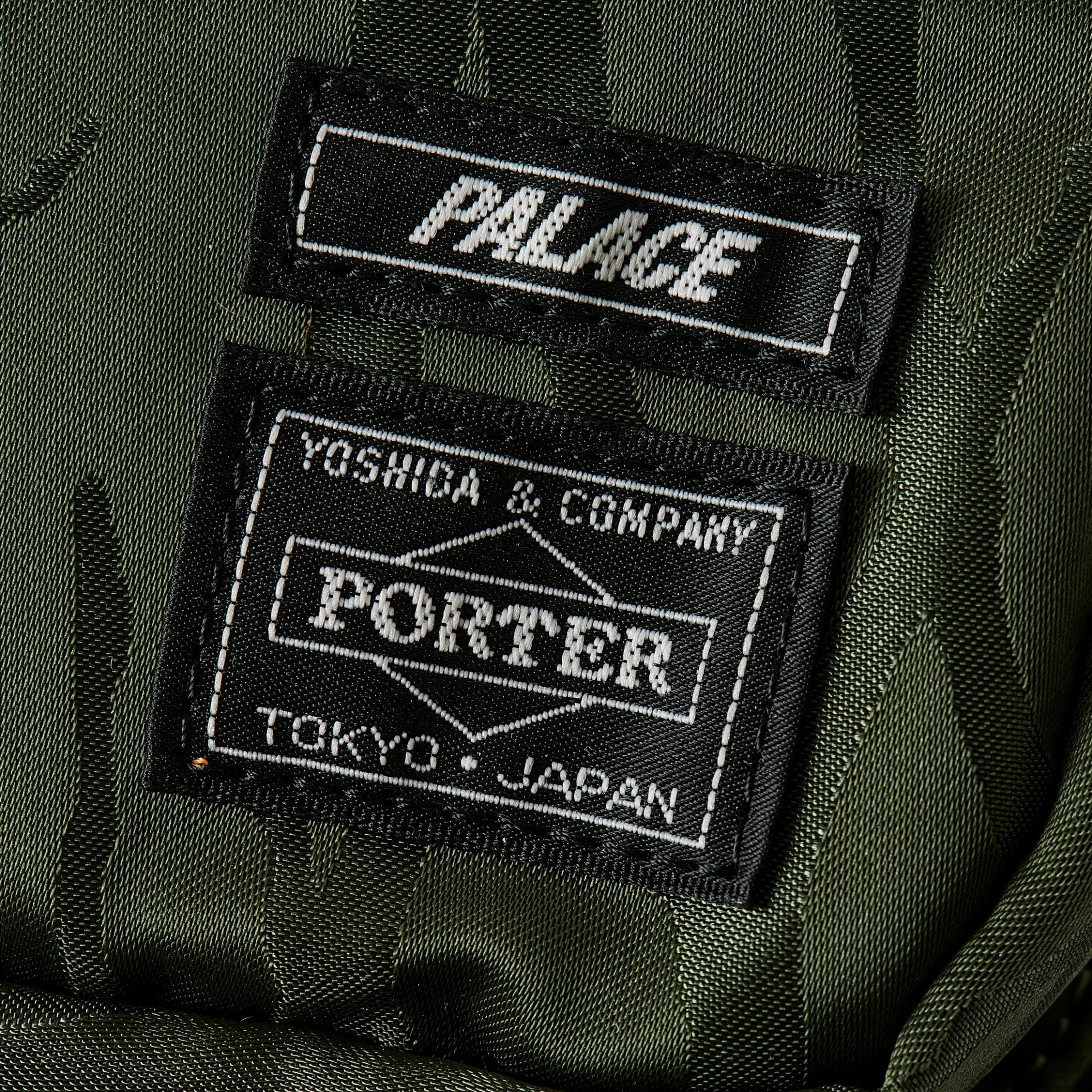 PALACE PORTER BACKPACK OLIVE / JACQUARD