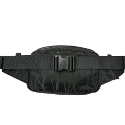 PALACE PORTER WAIST BAG BLACK / JACQUARD