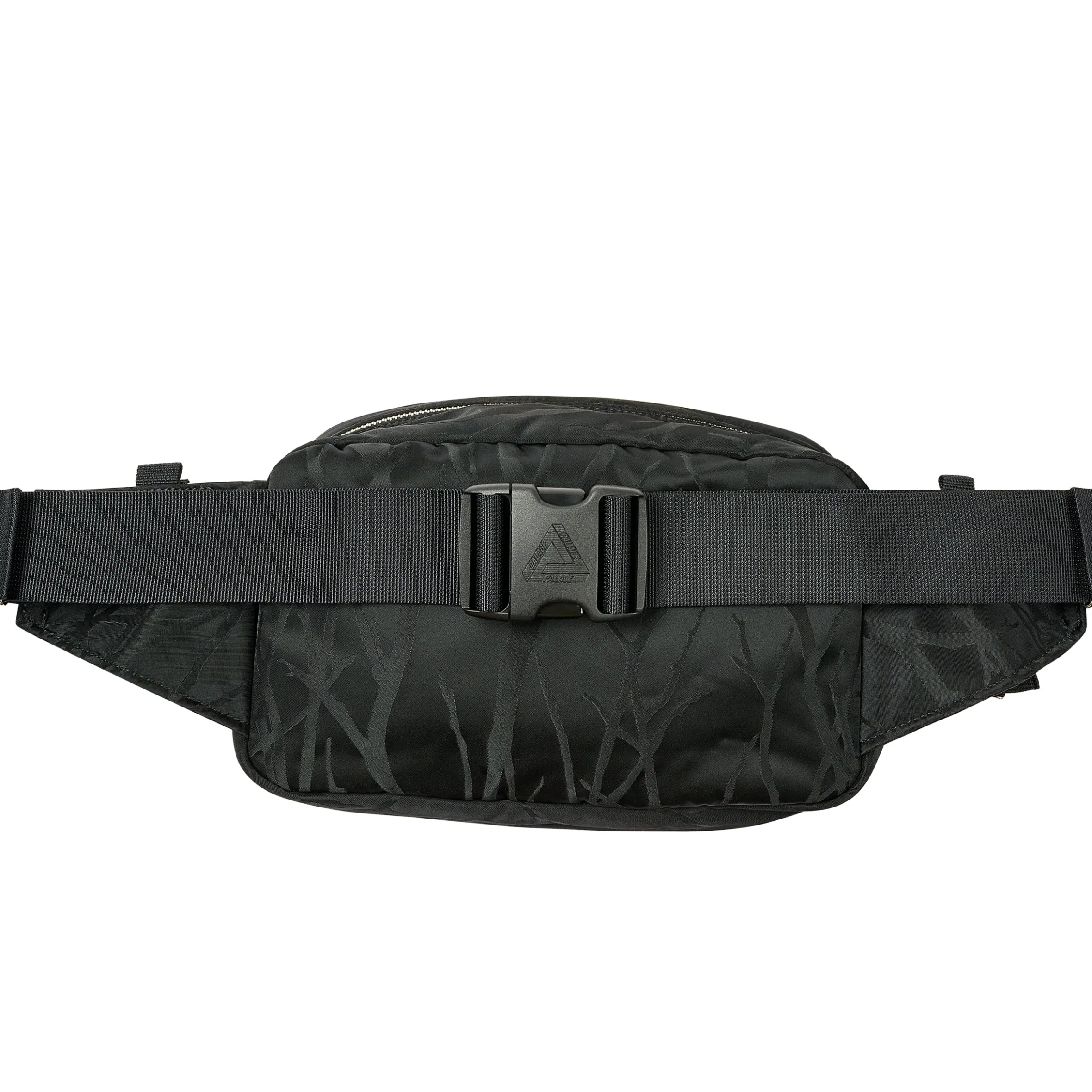 PALACE PORTER WAIST BAG BLACK / JACQUARD