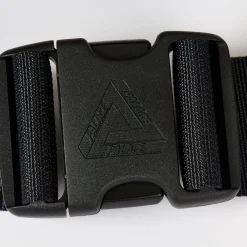 PALACE PORTER WAIST BAG BLACK / JACQUARD