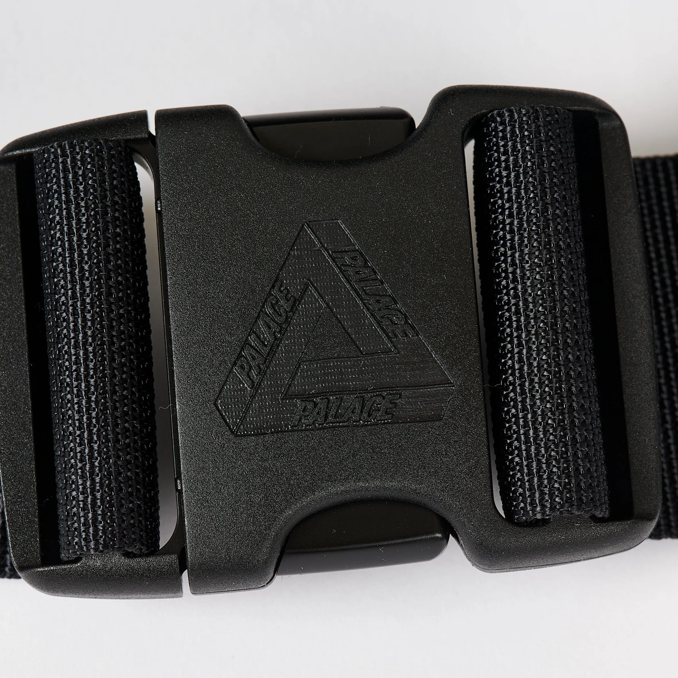 PALACE PORTER WAIST BAG BLACK / JACQUARD