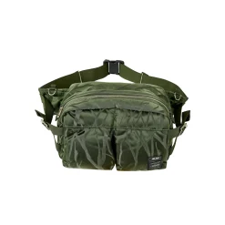 PALACE PORTER WAIST BAG OLIVE / JACQUARD