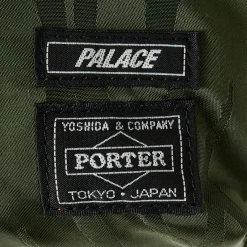 PALACE PORTER WAIST BAG OLIVE / JACQUARD
