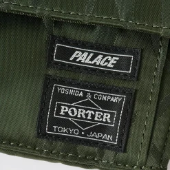 PALACE PORTER WALLET OLIVE / JACQUARD
