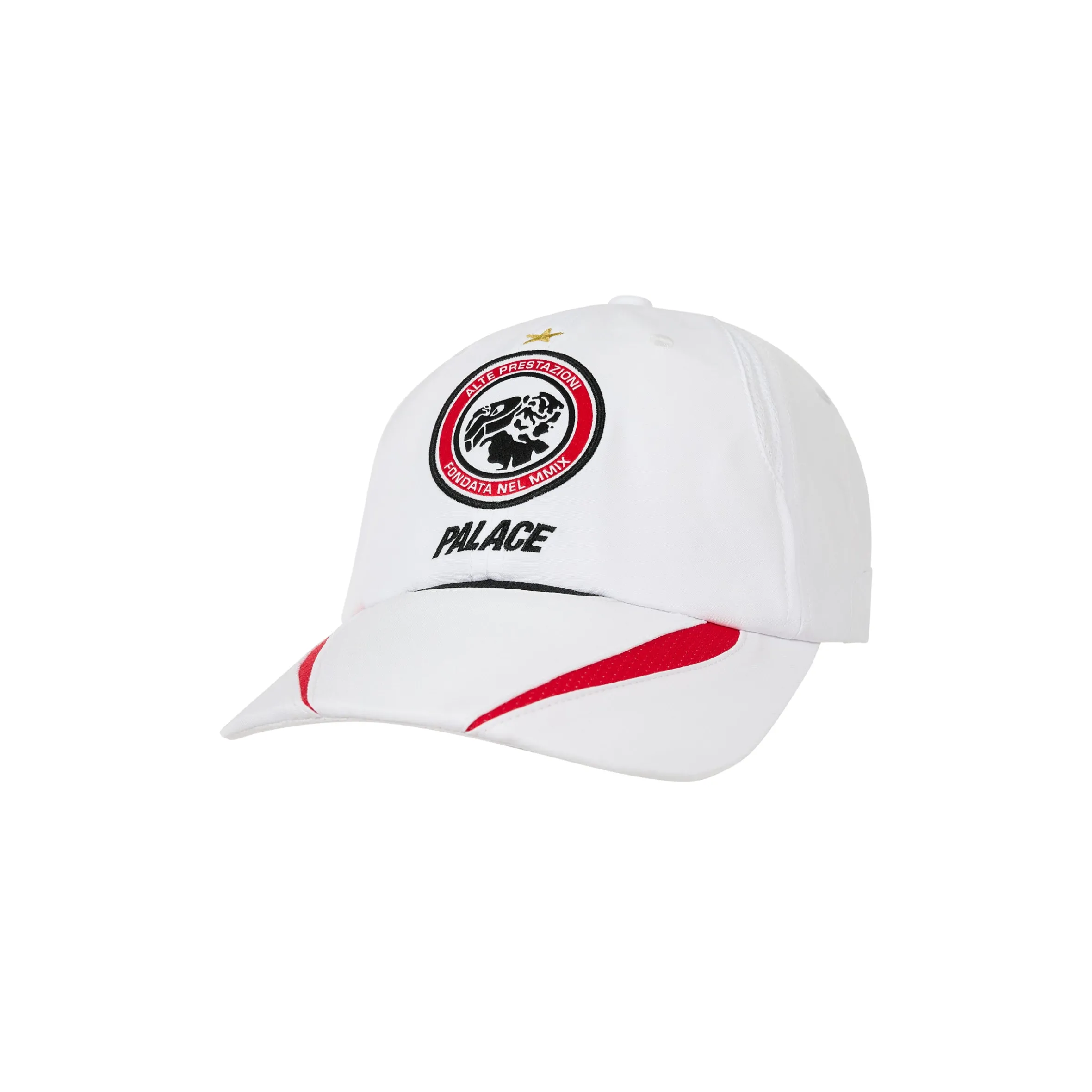 PALACE PRO TEAM 6-PANEL WHITE