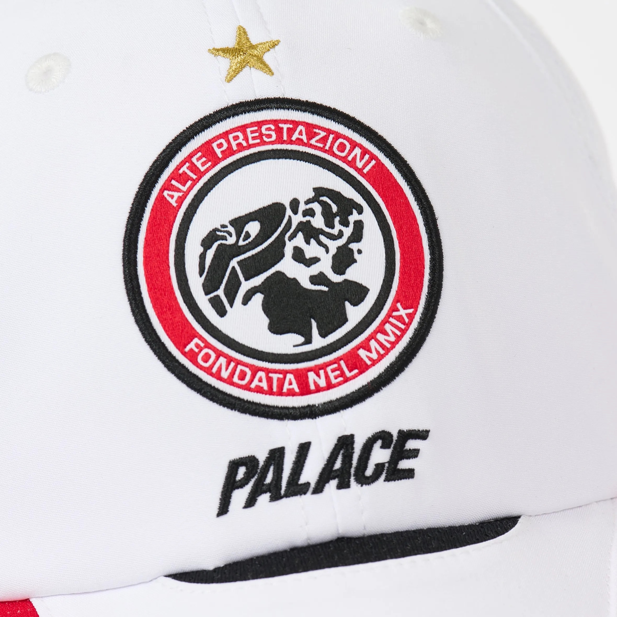 PALACE PRO TEAM 6-PANEL WHITE