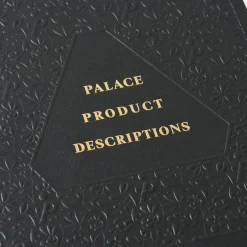PALACE PRODUCT DESCRIPTIONS: THE SELECTED ARCHIVE BOOK BLACK