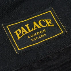 PANEL DENIM JACKET BLACK