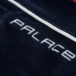 PIPED VELOUR JOGGER NAVY