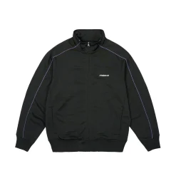 P-KNIT TRACK TOP BLACK