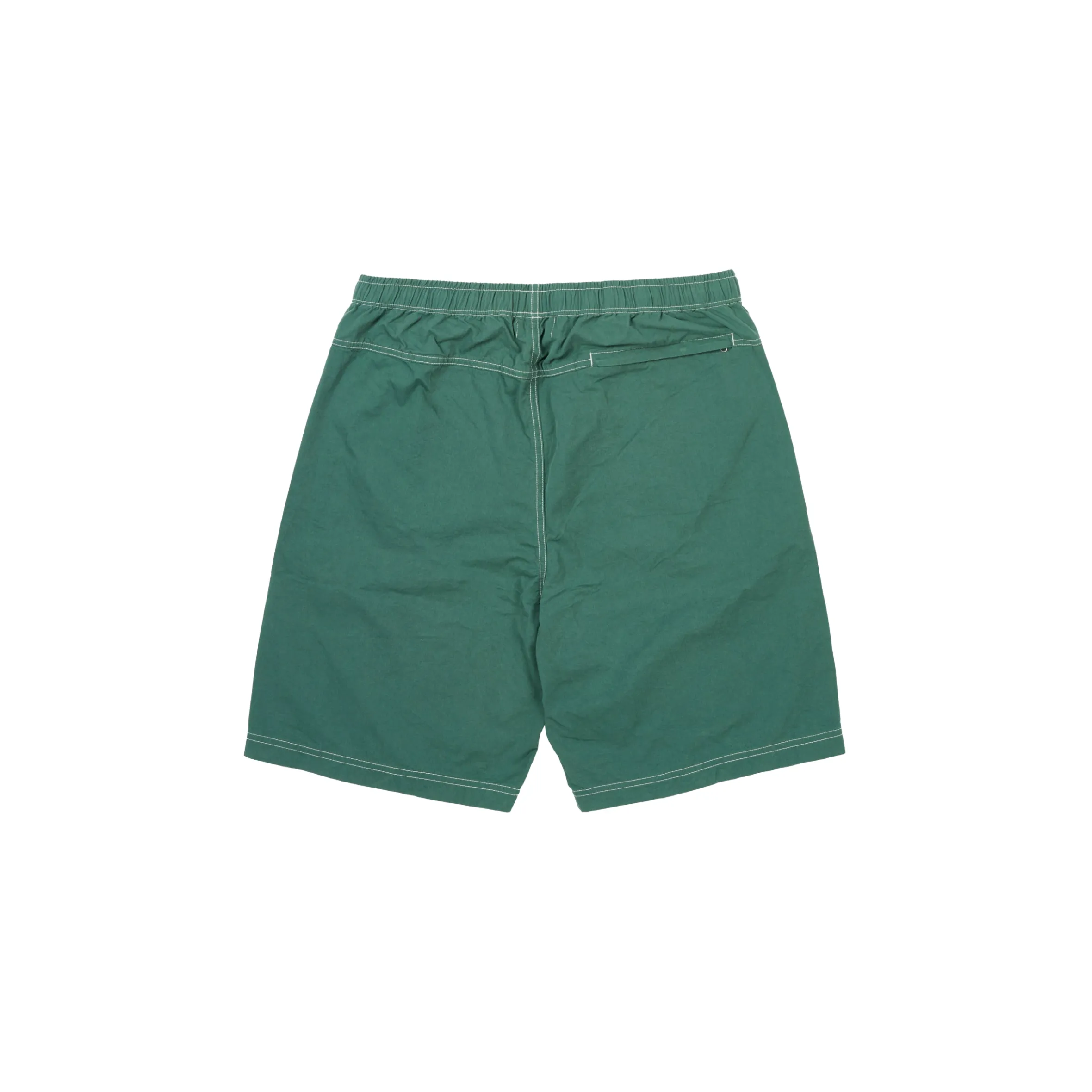 RINSED SHORT GREEN