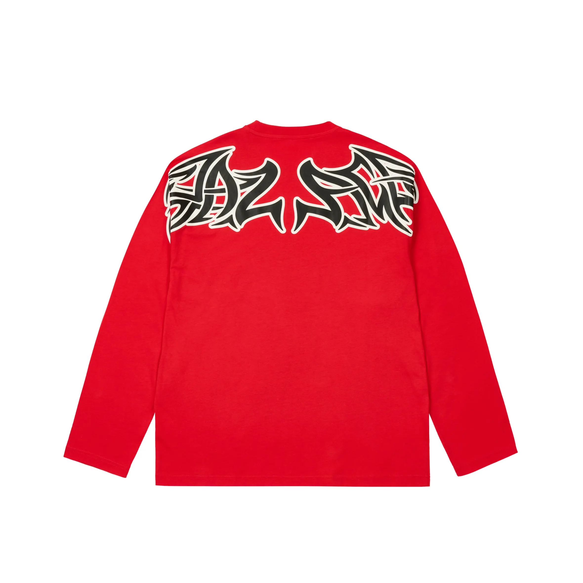 SKETCHY LONE WOLF LONGSLEEVE TRUEST RED