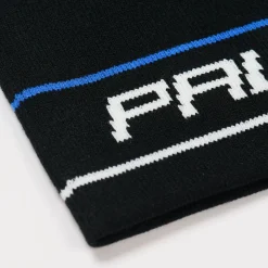 STRIPE NEIN CUFF BEANIE BLACK