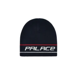 STRIPE NEIN CUFF BEANIE NAVY