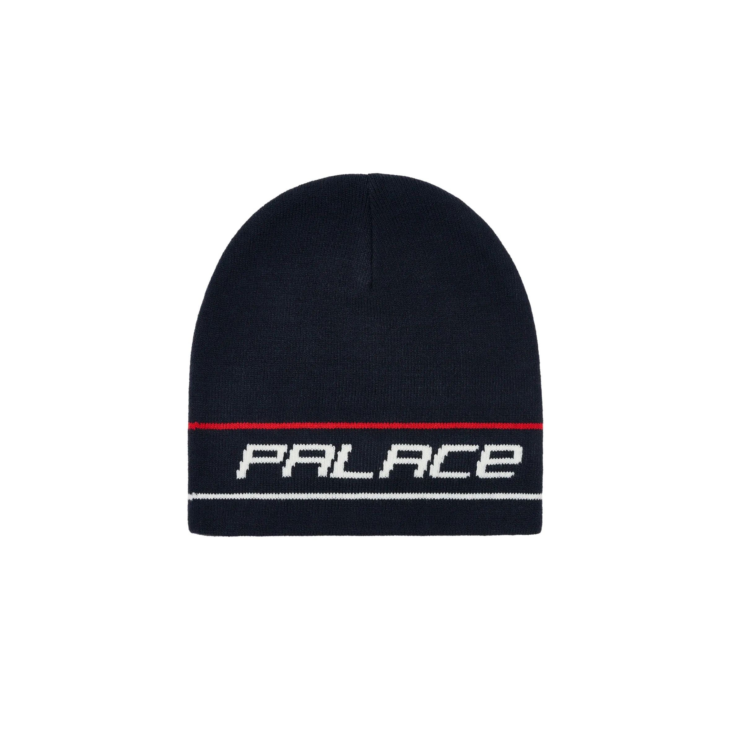 STRIPE NEIN CUFF BEANIE NAVY