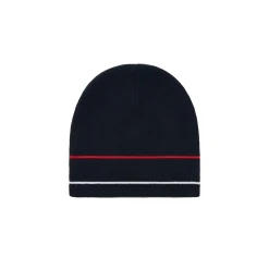STRIPE NEIN CUFF BEANIE NAVY