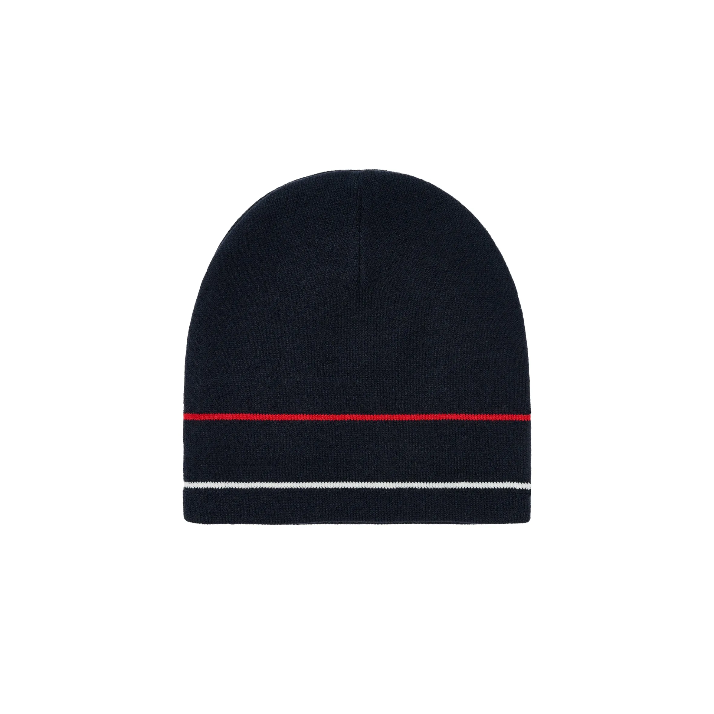 STRIPE NEIN CUFF BEANIE NAVY