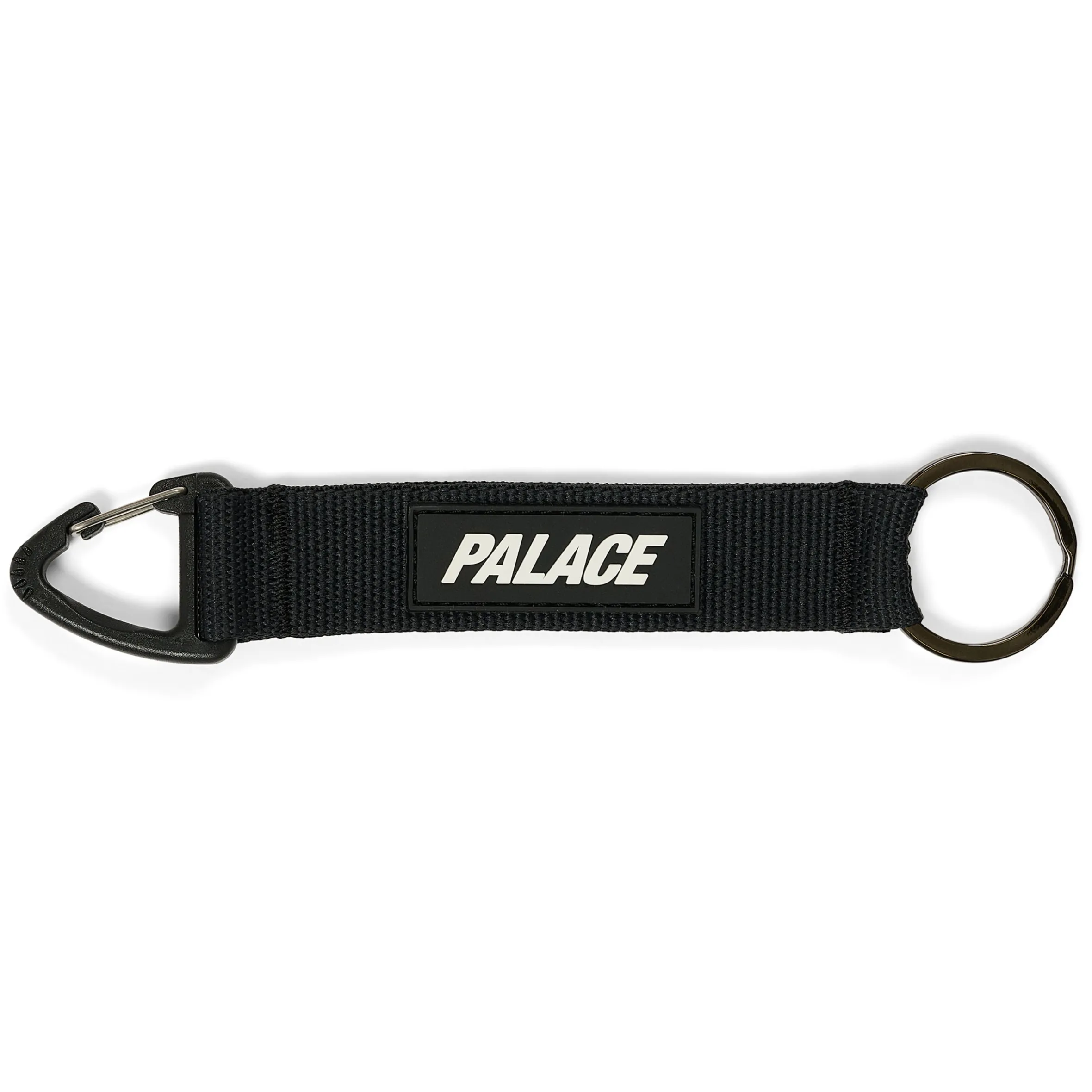 TRIANGLE WEBBING KEYRING BLACK