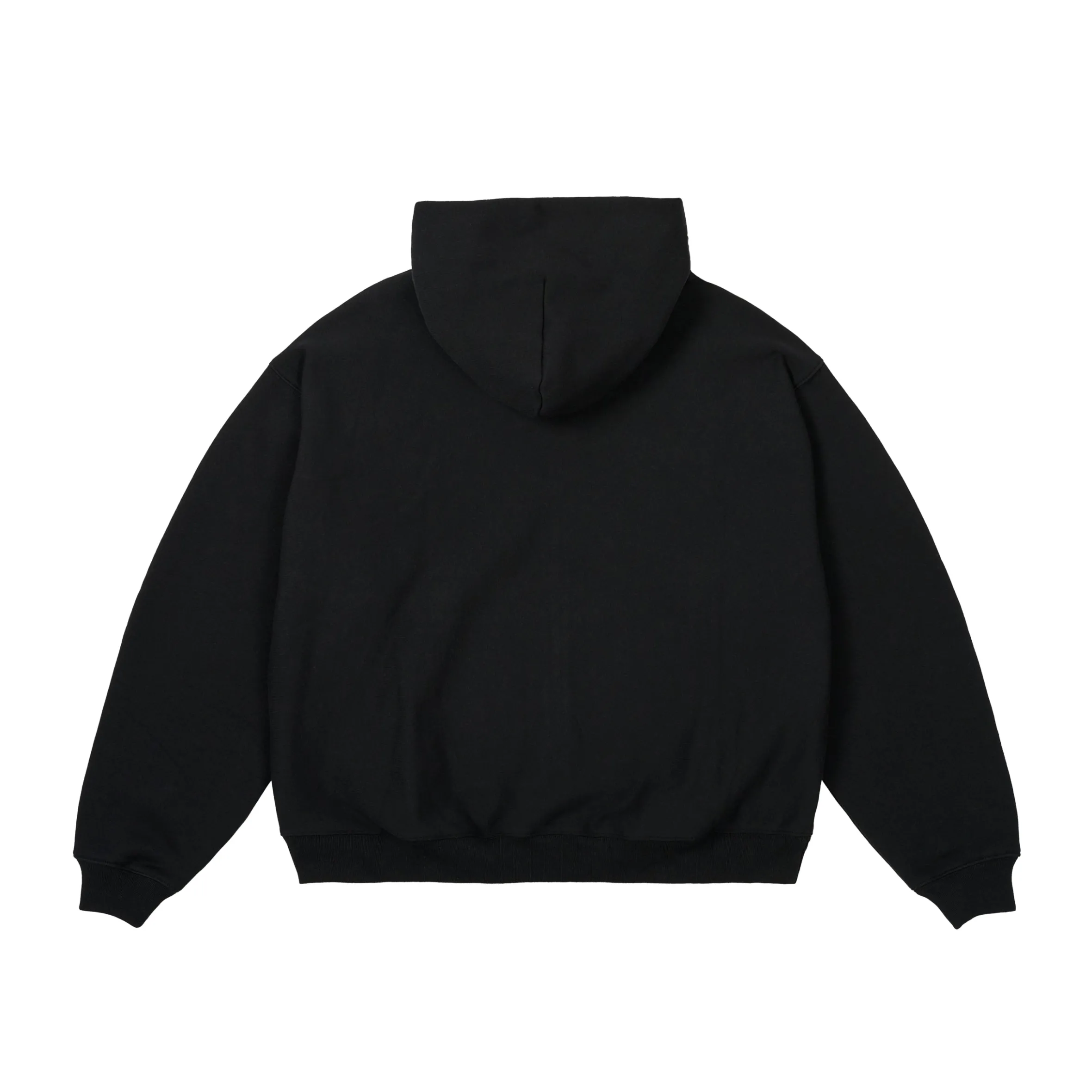 UNISEX ZIP HOOD BLACK