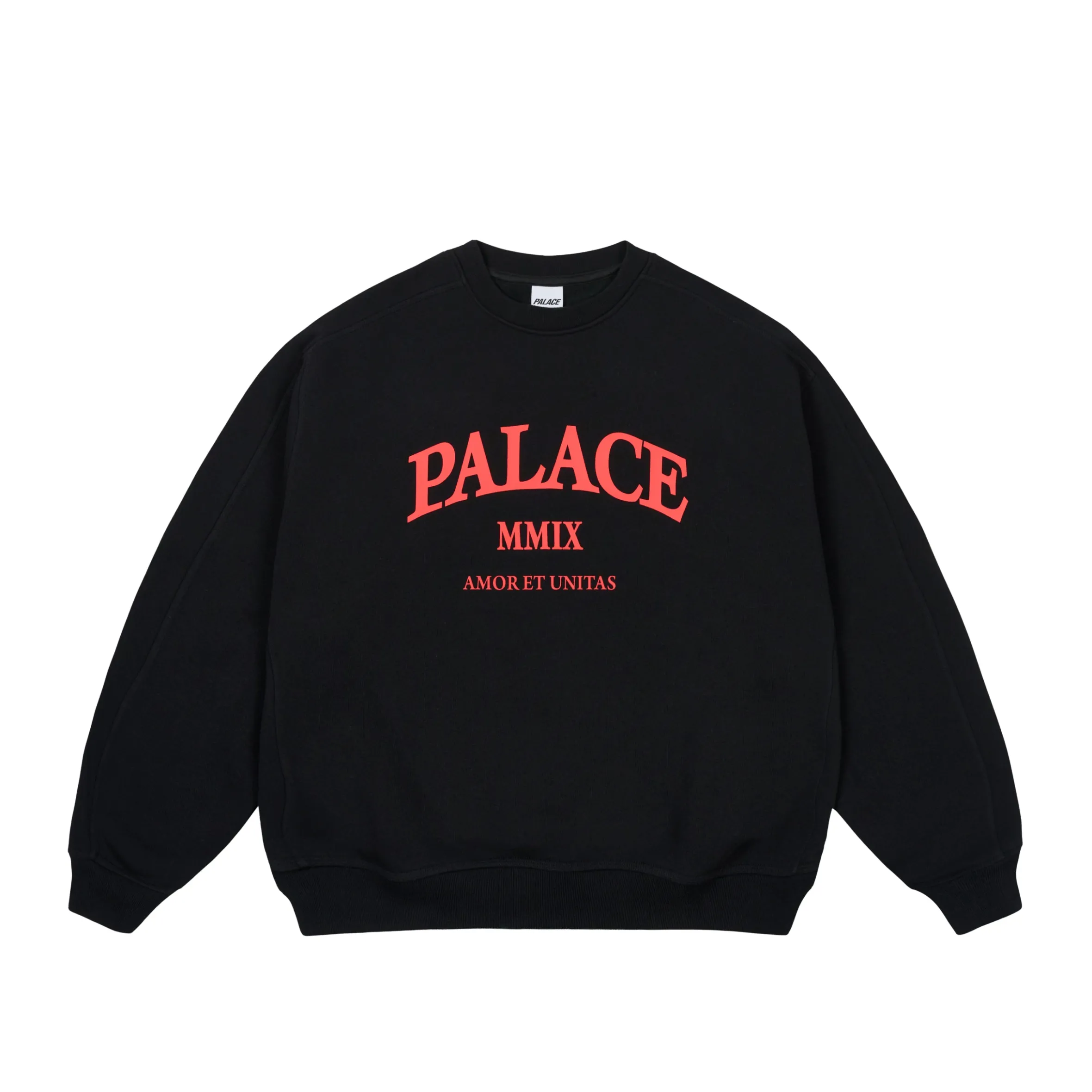 UNITAS OVERSIZED CREW BLACK