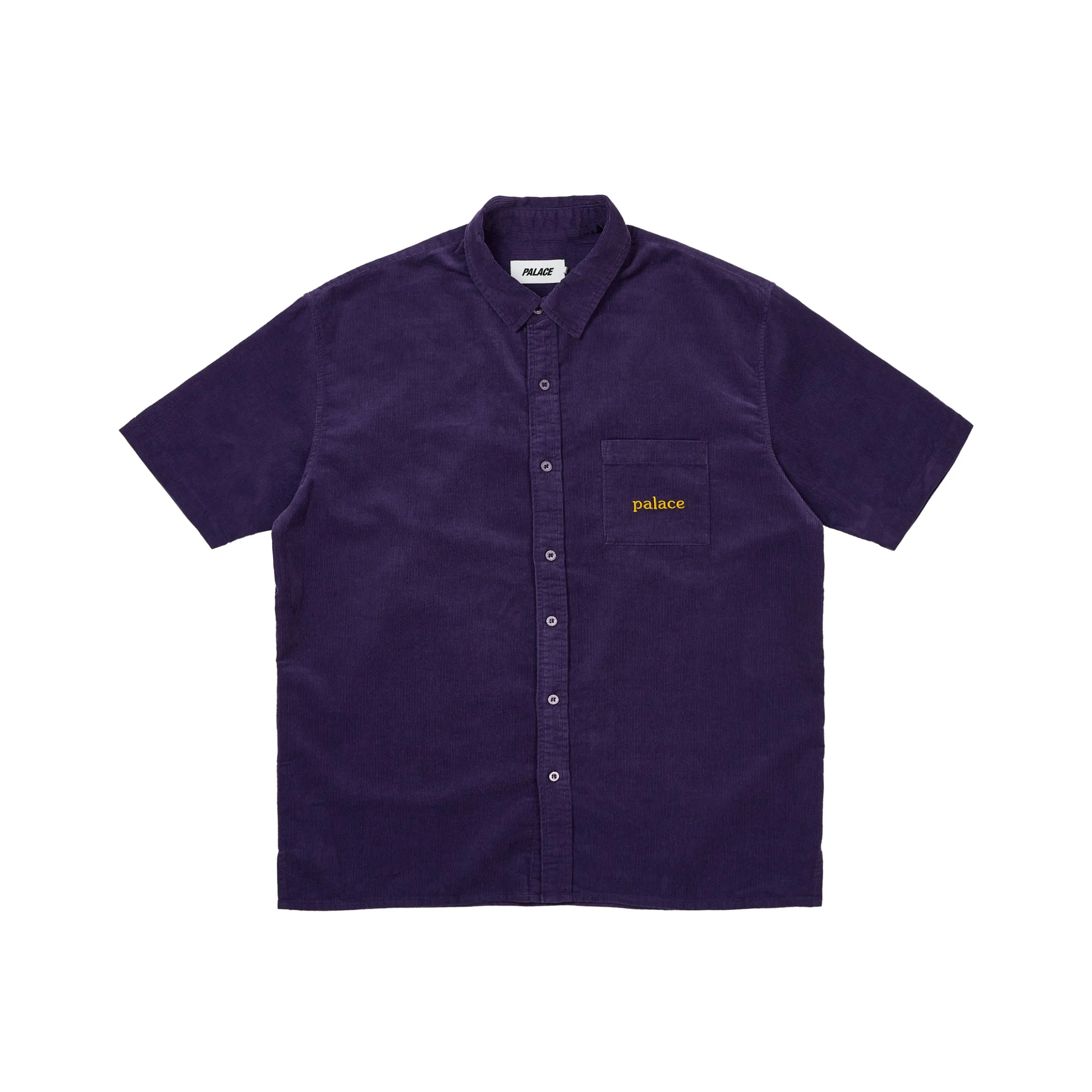 WASHED CORD SHIRT PURPLE