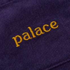 WASHED CORD SHIRT PURPLE