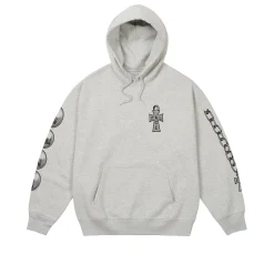 WIZARD SLEEVES HOOD GREY MARL