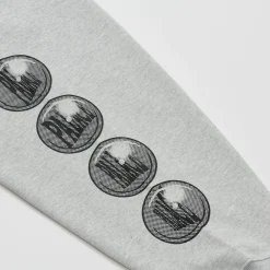 WIZARD SLEEVES HOOD GREY MARL