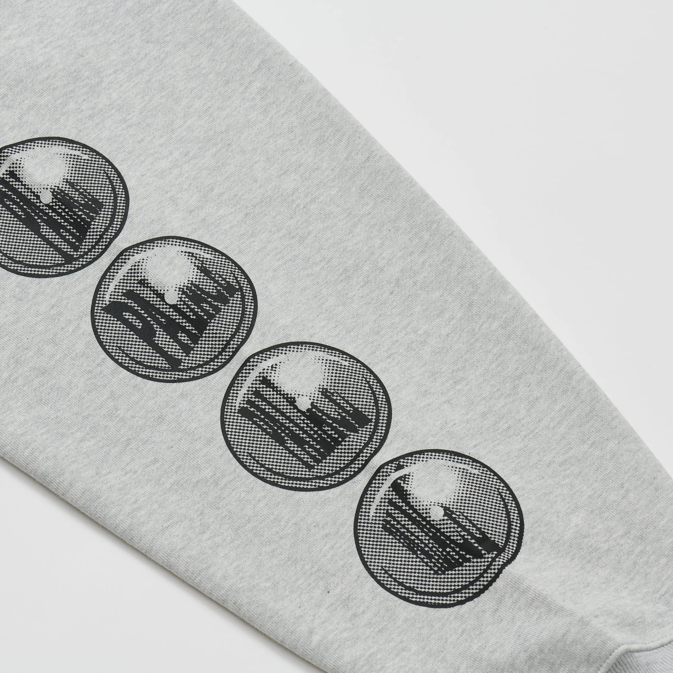 WIZARD SLEEVES HOOD GREY MARL